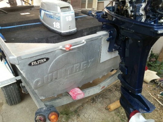 ขายเรืออลูควินเท็ก 360 เครื่อง18 แรง