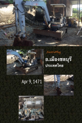 ขายรถขุด KUBOTA KX-040 มีลายหัวเจาะ คอนโทลสั้น ปั้ม3ตอน