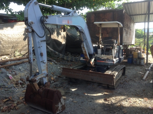 ขายรถขุด KUBOTA KX-040 มีลายหัวเจาะ คอนโทลสั้น ปั้ม3ตอน