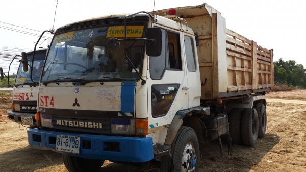 ขายด่วนไอ้หลงเบรคใหญ่FN527MTD-3902 195แรงสองเพลาดั้มสภาพพร้อมใช้โทร0843923995