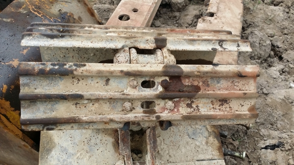 ขายด่วน โช่พร้อมใบ KOMATSU PC120-3 ใบยาว70 ช