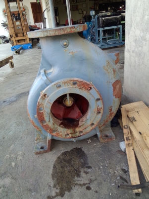 ขายปั้มน้ำเก่าญี่ปุ่นยี่ห้อ EBARA ขนาด 8&times;6 (เข้า8นิ้ว ออก 6 นิ้ว) สภาพสวยสุดๆยังไม่เคยใช้งานในไทย