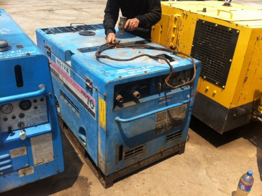 ขายด่วนเครื่องปั๊มลมAIR MAN PDS70S เก่าญี่ปุ่น