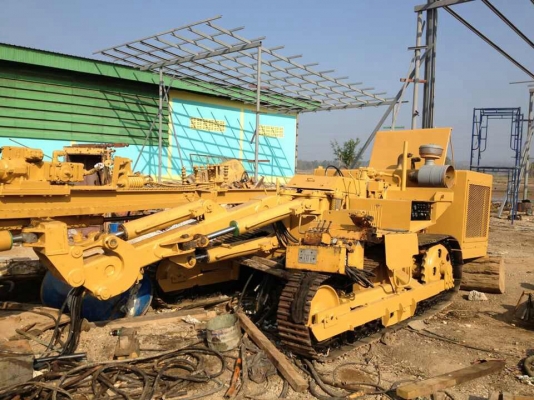 รถเจาะingersolandโซ่เฟรมสวยเดิมเครื่องปั้มเยี่ยม