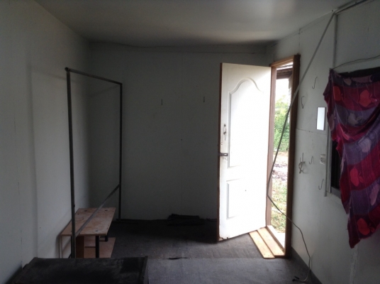 ตู้คอนเทนเนอร์ สีน้ำเงิน