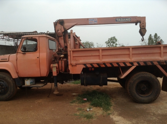 รถ 6 ล้อ ติดเครน 3 ตัน รถ 6 ล้อ ติดเครน 3 ตัน