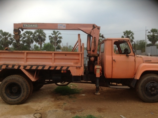 รถ 6 ล้อ ติดเครน 3 ตัน รถ 6 ล้อ ติดเครน 3 ตัน