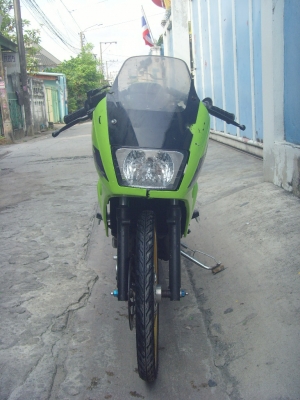 ร้อนเงินนนนนน ขาย Kawasaki KR150cc เสื้อทอง เครื่องดี พร้อมทะเบียน ราคาถูก