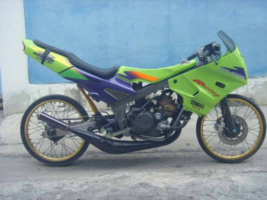 ร้อนเงินนนนนน ขาย Kawasaki KR150cc เสื้อทอง เครื่องดี พร้อมทะเบียน ราคาถูก