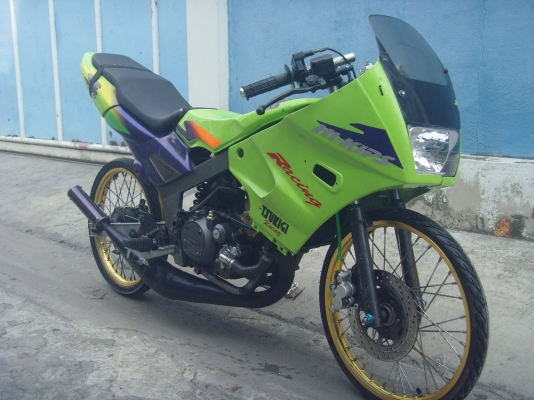 ร้อนเงินนนนนน ขาย Kawasaki KR150cc เสื้อทอง เครื่องดี พร้อมทะเบียน ราคาถูก