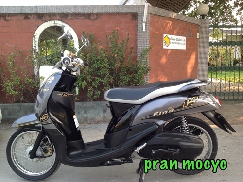 ขายyamaha finoสีเทาดำ ปี2013