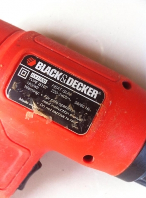 เครื่องเป่าลมร้อนBLACK AND DECKERรุ่น KX 1800 Heat Gun