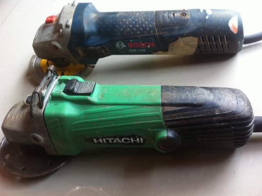 เครื่องเจียร์ HITACHI และ BOSCH สภาพดี พร้อมใช้งาน ถูก