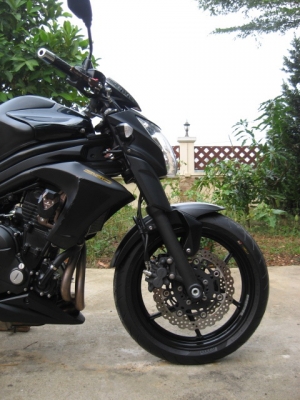 ขาย kawasaki er6n ปี 2013 เอกสารชุดโอนพร้อมโอน