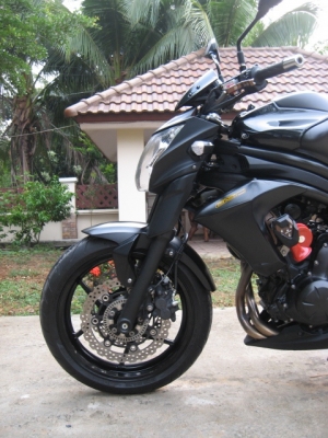 ขาย kawasaki er6n ปี 2013 เอกสารชุดโอนพร้อมโอน