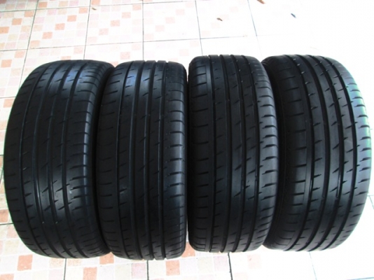 ขายยาง CONTINENTAL CONTACT3 205-45-17 ดอกเพียบ (1ชุด) 3,500.