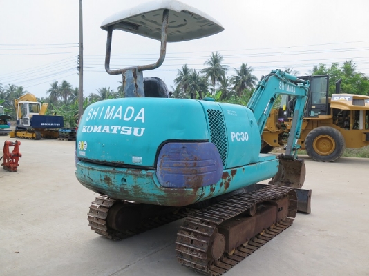 รถขุด KOMATSU PC30-7 นำเข้า มือสองจากญี่ปุ่นแท้ๆ