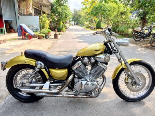 YAMAHA VIRAGO 400CC สวยมากๆ น่าสะสม ทะเบียนแท้โอนขนส่ง 74,000 -