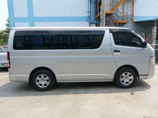 รถตู้ Toyota hiace เครื่อง2.5d4d รถสภาพสวยจัด เหมือนใหม่ ราคาถูกด่วนจัดไฟแนนซ์ได้เลย