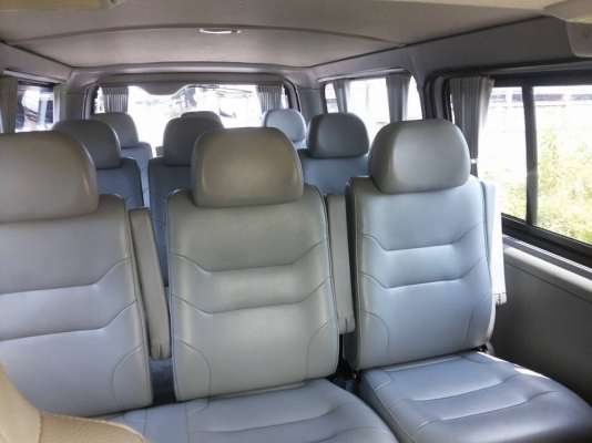 รถตู้ Toyota hiace เครื่อง2.5d4d รถสภาพสวยจัด เหมือนใหม่ ราคาถูกด่วนจัดไฟแนนซ์ได้เลย