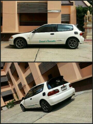 ขายEG 3D เครื่องVTEC ติดLPG ล้อP1 ดิส4ล้อ ค้ำล่างSPOON เบาะRECARO ภายในตัวนอก