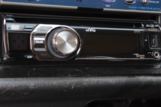 ขายวิทยุ JVC KD-DV 5506