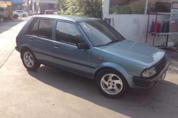 Toyota Starlet EP70 เครื่องหัวฉีด1300เกียร์AT ติดแก๊สแล้ว วิ่งทางไกลสบาย เอกสารพร้อม