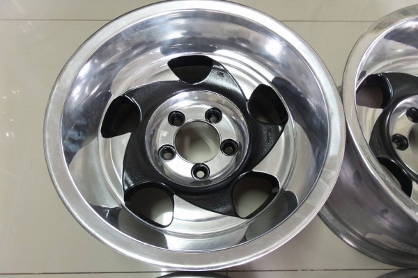 Enkei แท้ ปัดเงาเพิ่งเสร็จอีกชุด 5/114 ขอบ15x8.5 ET-20