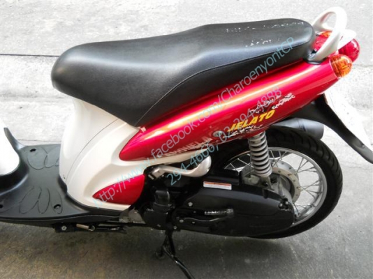 SUZUKI Jelato 125cc. ปี 2013 สภาพใหม่ ไมล์แค่ 21xx km เท่านั้นเอง