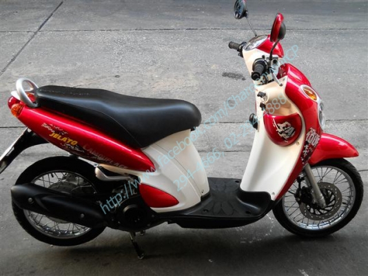 SUZUKI Jelato 125cc. ปี 2013 สภาพใหม่ ไมล์แค่ 21xx km เท่านั้นเอง
