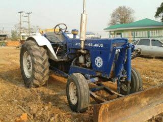 รถไถ MTZ85 อุปกรณ์มี ใบดันหน้า และ ผาน 7 อย่างดี ชอบราคาเท่าไรต่อรองราคากันได้ครับ