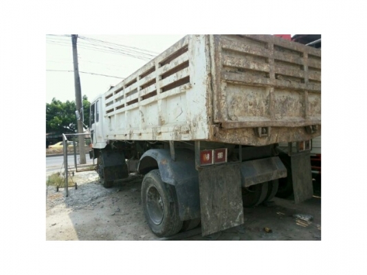 ขายดัมพ์MITSUBISHI เครื่อง165แรง ยาง900ขอบ20เครื่องดี เอกสารพร้อมโอน