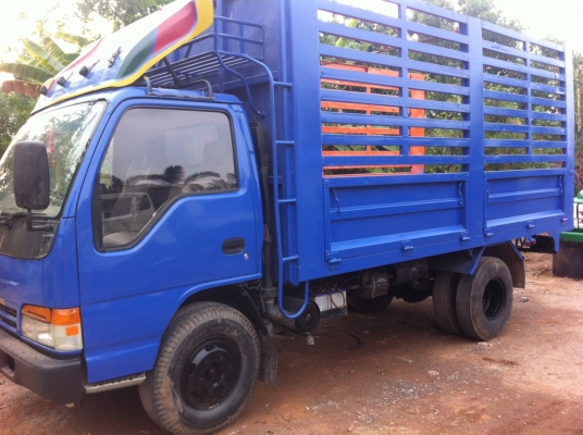 ขายหกล้อดัมพ์ Isuzu NPR เครื่อง 120 แรง ฝาดำ รถห้าง กระบะดัมพ์ ทะเบียนพร้อม