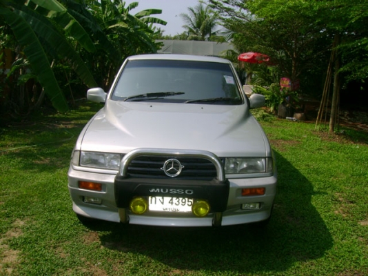 BENZ SSANYONG MUSSO 4 WD 602 EL AUTO LPG มือเดียวออกห้าง BENZ SSANYONG MUSSO 4 WD 602 EL AUTO LPG มือเดียวออกห้าง