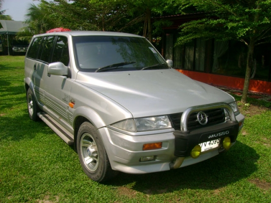 BENZ SSANYONG MUSSO 4 WD 602 EL AUTO LPG มือเดียวออกห้าง BENZ SSANYONG MUSSO 4 WD 602 EL AUTO LPG มือเดียวออกห้าง