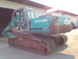 รถขุด Kobelco SK200-6E #YN08-34311 นำเข้าเองจากญี่ปุ่นค่ะ