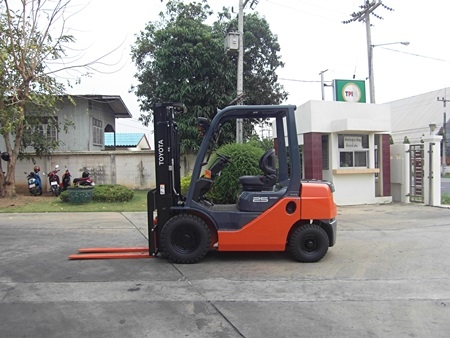 จำหน่ายรถ Forklift TOYOTA 52-8FD25 จำหน่ายรถ Forklift TOYOTA 52-8FD25