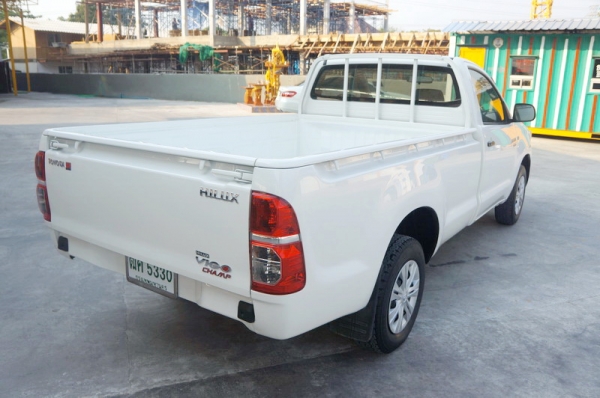 TOYOTA VIGO CHAMP ตอนเดียว 2011 ขายรถสวย เครื่องเดิม เกียร์ใช้งานปกติ ช่วงล่างดี รถขับดีมาก แอรเย็น สีสวย รถพร้อมใช้งานทันที การันตีรถสวย จัดไฟแนนได้เต็ม ฟรีดาวน์