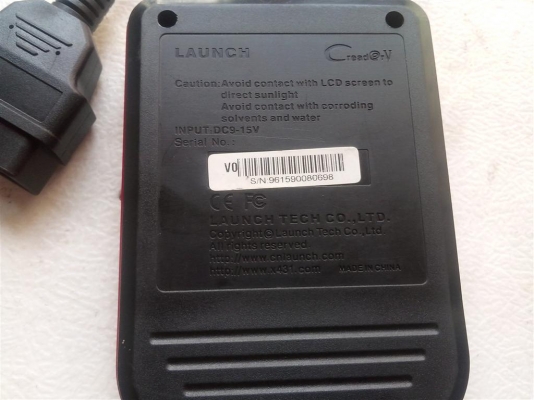 ขายเครื่องวิเคาระห์ปัญหารถยนต์ ดับไฟโชว์ Launch Creader V OBDII Scanner มือสอง ขายเครื่องวิเคาระห์ปัญหารถยนต์ ดับไฟโชว์ Launch Creader V OBDII Scanner มือสอง