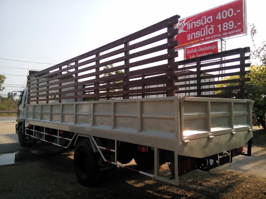 6 ล้อใหญ่ สิงห์ไฮเทค HINO FF3H 195 แรงม้า *ยาว 7.20 ม.*  รถสวยเดิม +สวยจริง *รถห้างแท้* เอกสารพร้อม