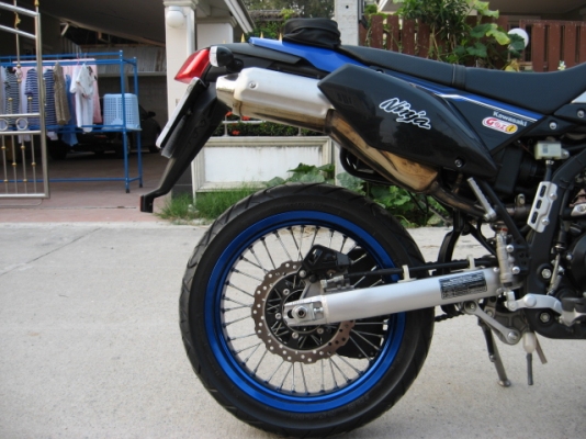 รถลูกค้าฝากขาย KAWASAKI D-TRACKER 250 ปี 2012 เอกสารทะเบียนพร้อมโอน