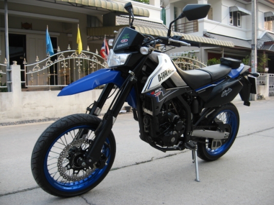 รถลูกค้าฝากขาย KAWASAKI D-TRACKER 250 ปี 2012 เอกสารทะเบียนพร้อมโอน