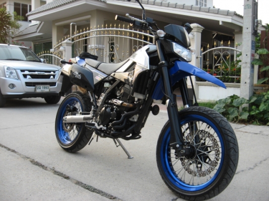 รถลูกค้าฝากขาย KAWASAKI D-TRACKER 250 ปี 2012 เอกสารทะเบียนพร้อมโอน