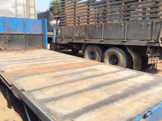 ขายสิบล้อหน้ายาว Isuzu ขายแล้ว  / กระบะพื้นเรียบ Fuso 6X2.5 เมตร