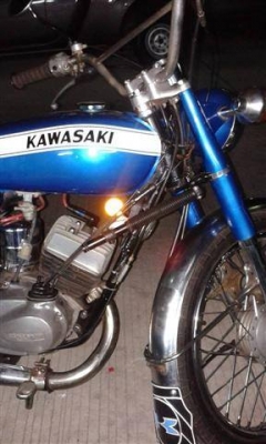 ขาย Kawasaki KH100C เดิมๆสภาพสวยแท้ทั้งคันราคา 25000 บาทครับ