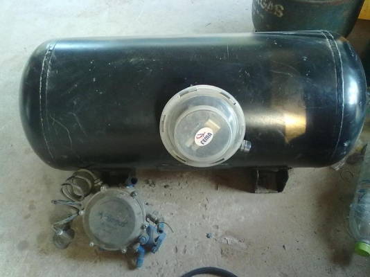 ขายถังแก็ส FEMA พร้อมหม้อต้ม ถอดจาก NV  สภาพตามรูปครับ