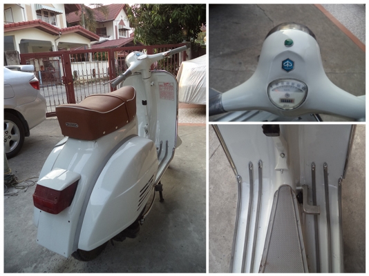 Vespa Sprint 150 ทะเบียนโอน สีใหม่มาก