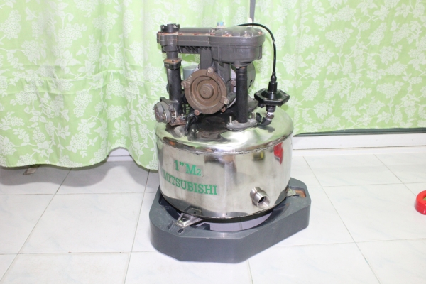 ปั๊มน้ำอัตโนมัติยี่ห้อmitsubishi ขนาด 200 วัตต์ พร้อมใช้งานครับ ปั๊มน้ำอัตโนมัติยี่ห้อmitsubishi ขนาด 200 วัตต์ พร้อมใช้งานครับ