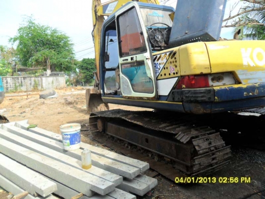 Kobelco SK120_Mark_III ไฟฟ้าเต็ม เอวแน่น เดินหน้าถอยหล้งดีเครื่องแห้งแรงดี บูมพิเศษ พร้อมลุย