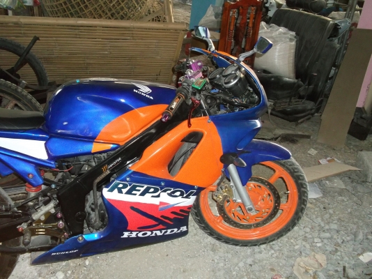 ขายชุดสี nsr สีนํ้าเงินครบชุด